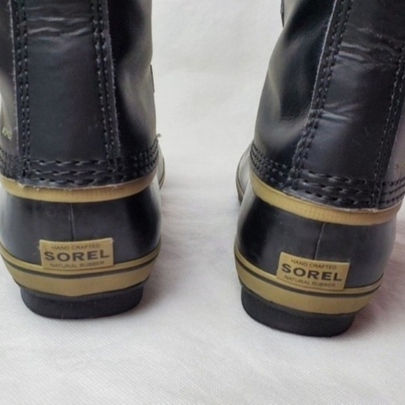 Sorel black waterproof snow boots - Picture 11 of 12